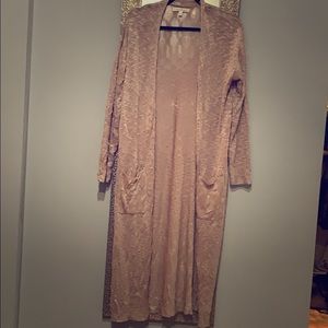 Long Rose Duster